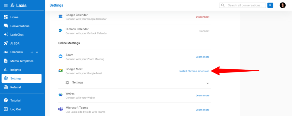 Laxis No.1 AI pomoćnik za produktivnost tokom sastanaka 9