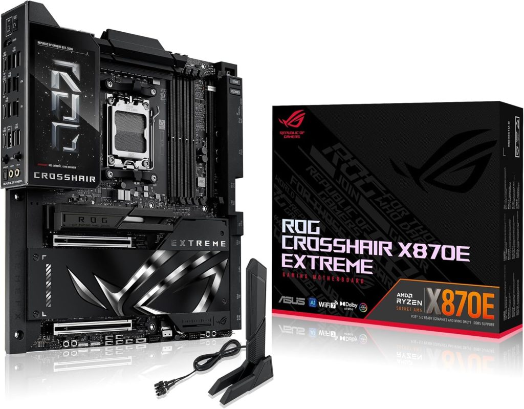 Predstavljena ASUS ROG Crosshair X870E Extreme matična ploča 24 faze, DDR5-8200, hlađenje SSD-a parnom komorom i cena preko 1000 dolara 3