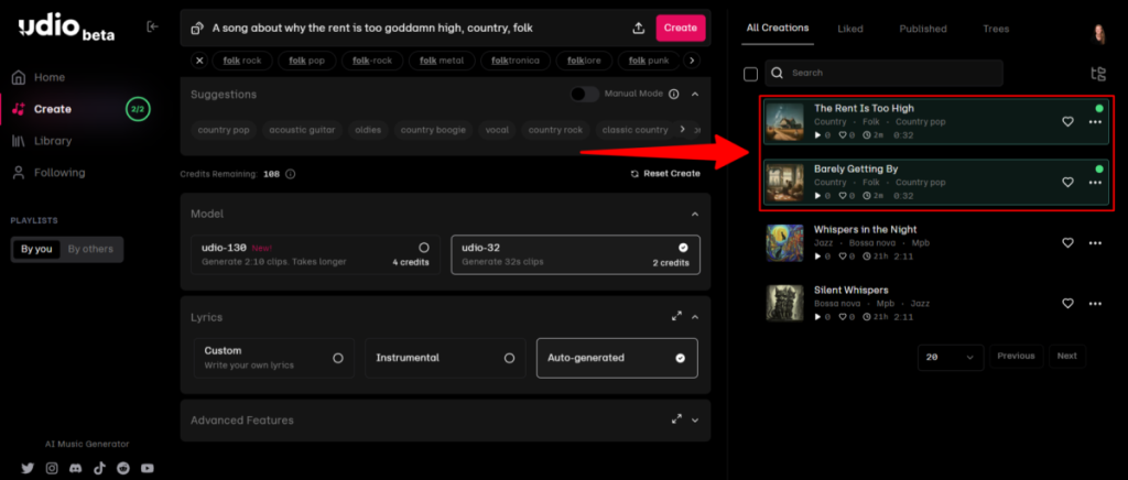 Udio Ovaj AI muzički generator je zastrašujuće dobar 6