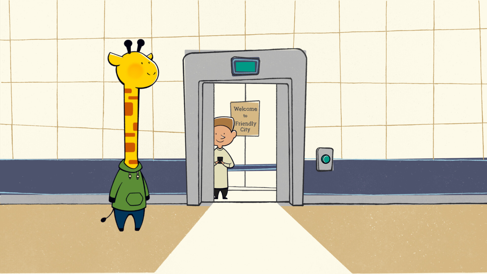 A Week in the Life of Asocial Giraffe