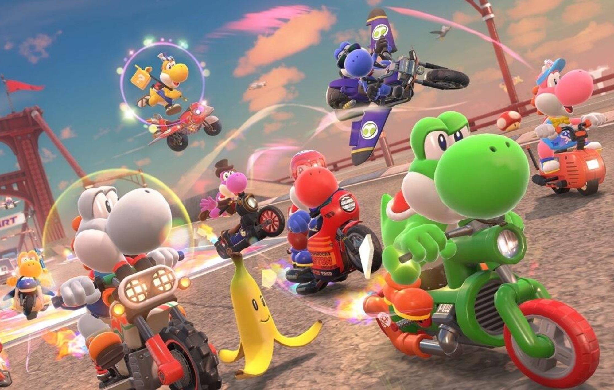 mario kart world