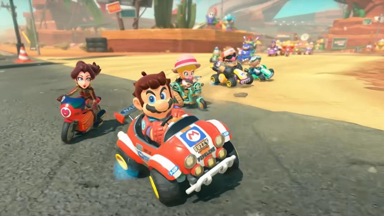 mario kart world