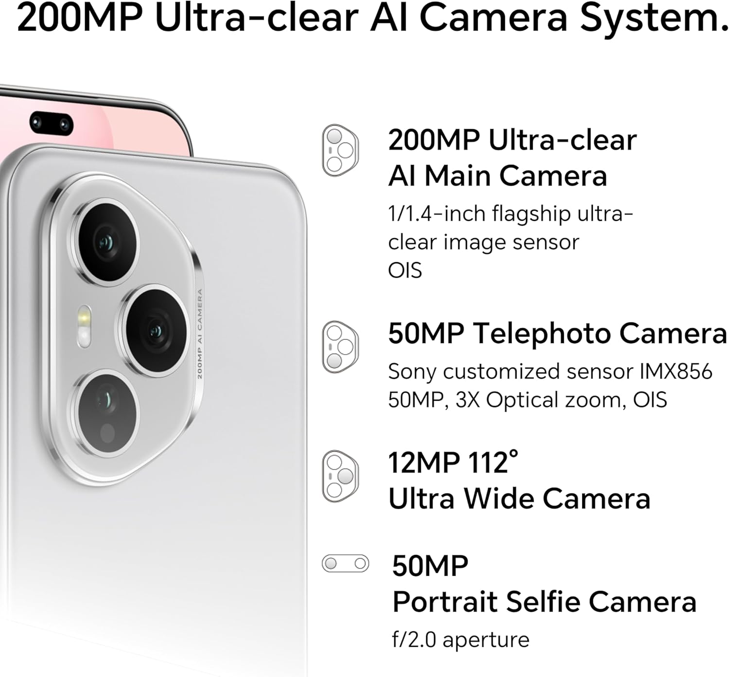 specifikacija kamera Honor 400 Pro