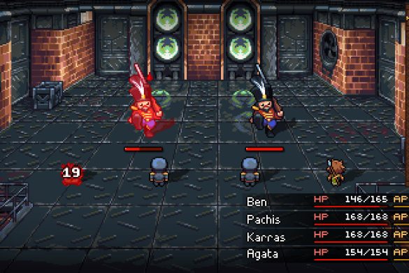 akciona scena iz igre Quartet