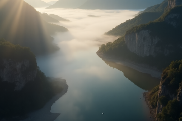 fotorealisticna slika Uvca u zoru