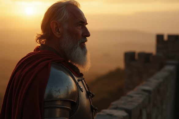 usamljeni vitez cuva tvrdjavu