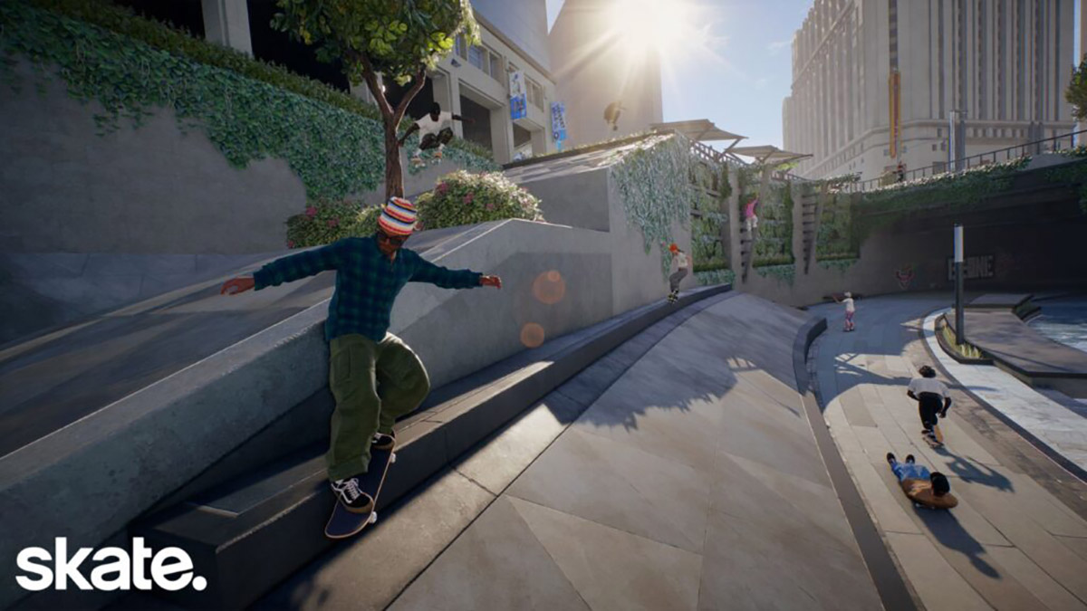 skate. Hands-on