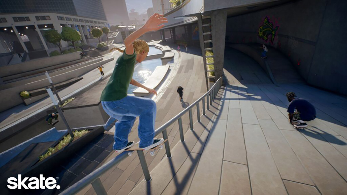skate. Hands-on