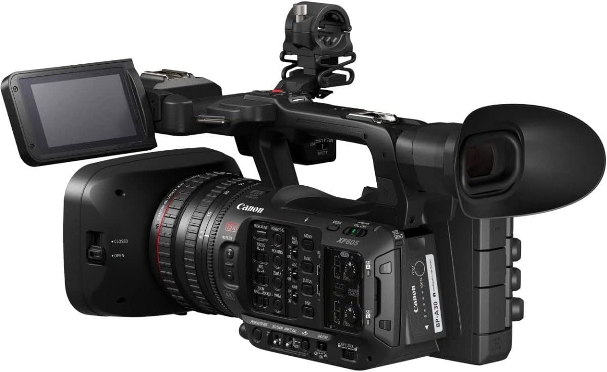 Canon XF605 4K UHD Pro Camcorder