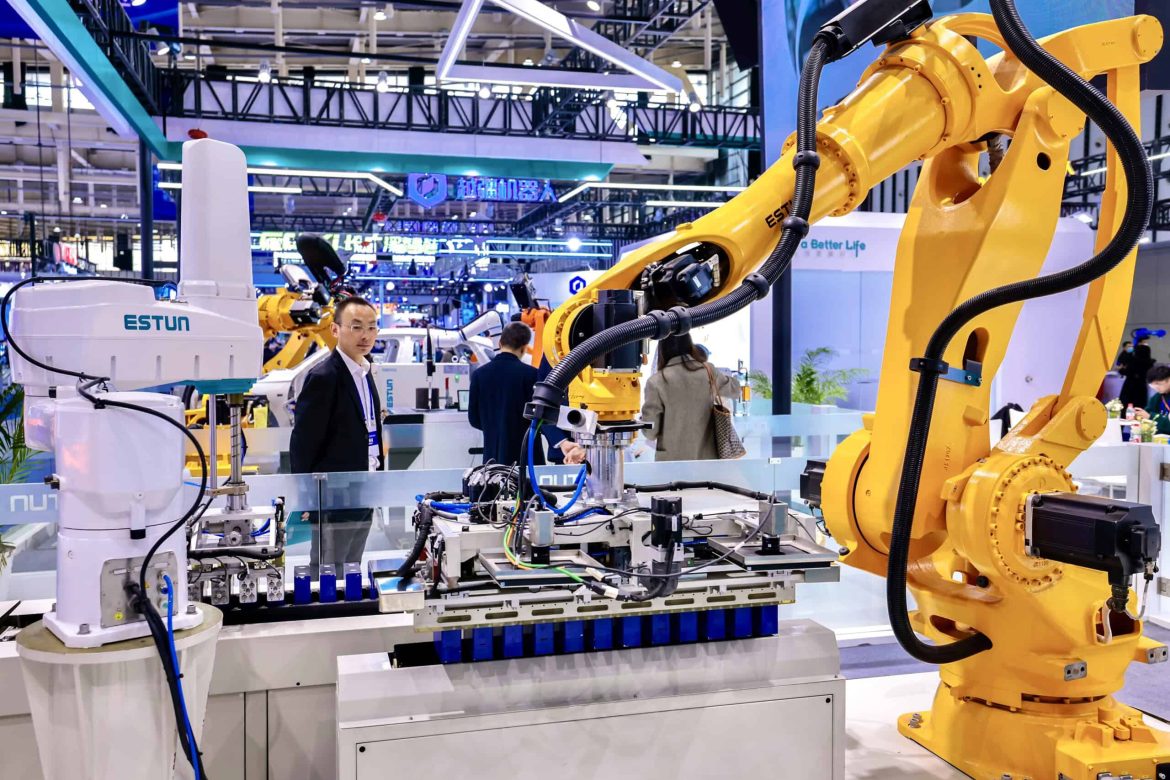 china industry robots