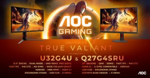 AOC GAMING Q27G4SRU i U32G4U