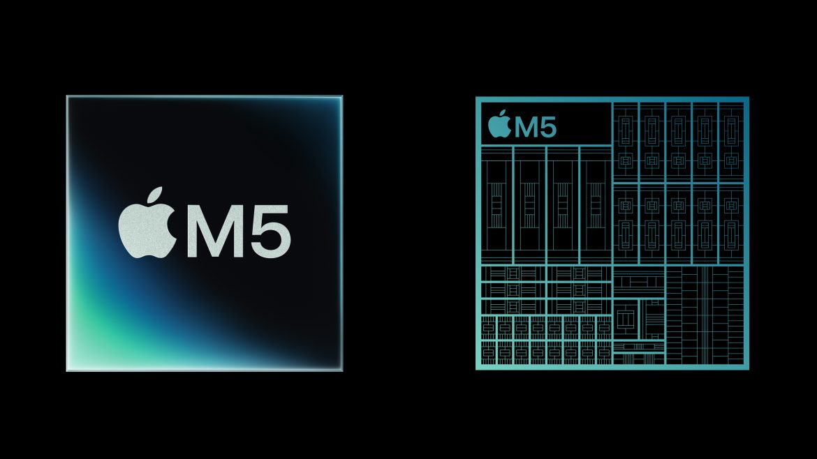 Apple M5 čip AI performanse