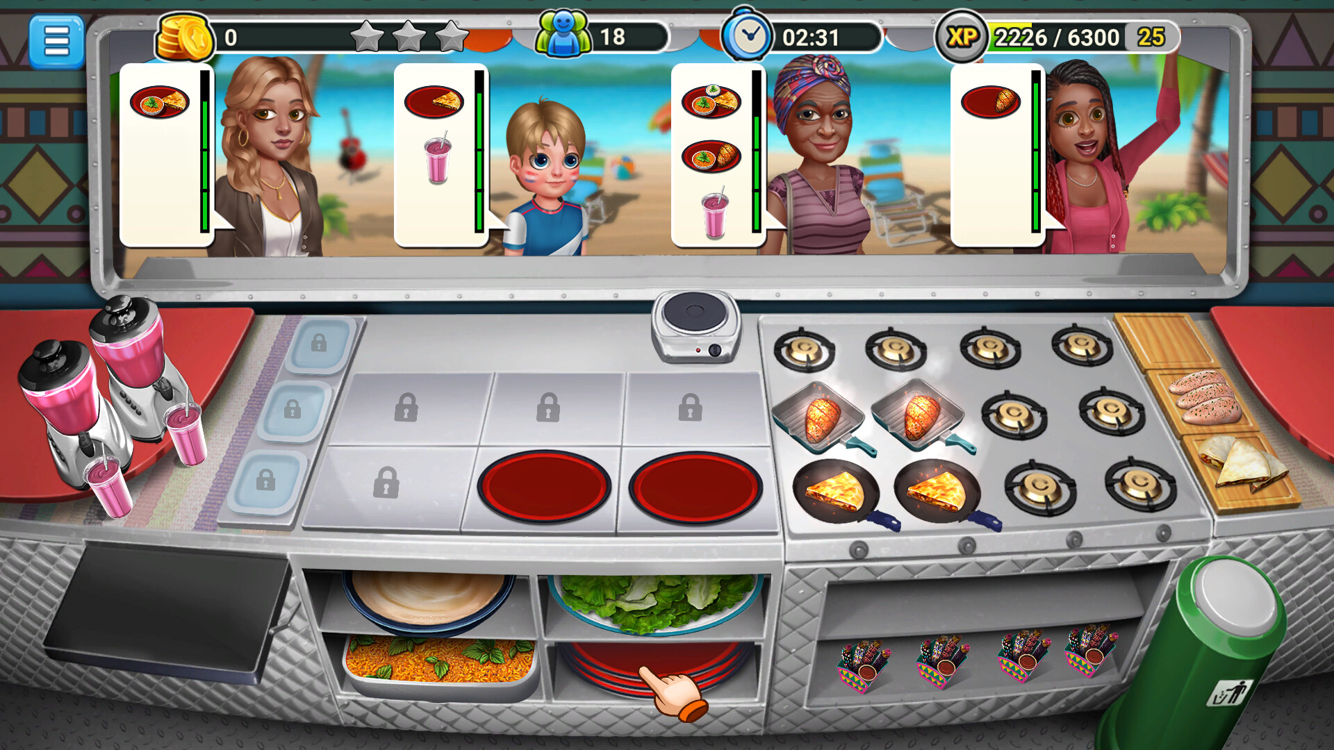 Food Truck Chef Full Course Edition