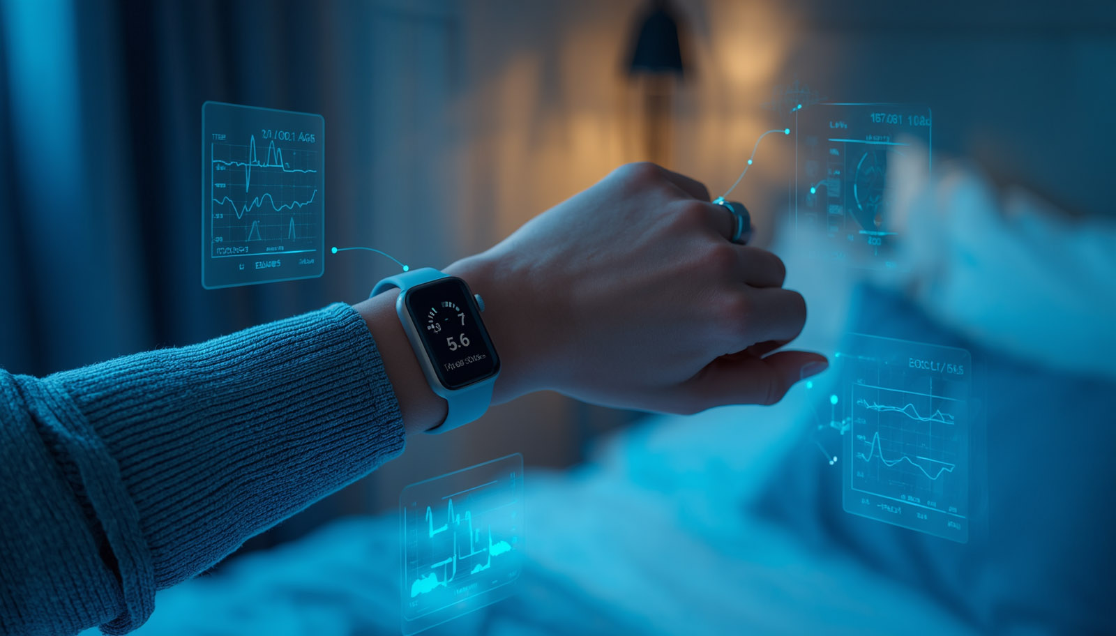 Wearable biomarker monitoring