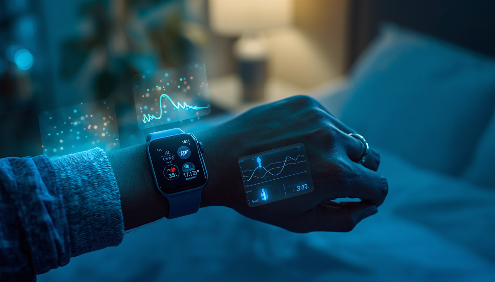 Wearable biomarker monitoring