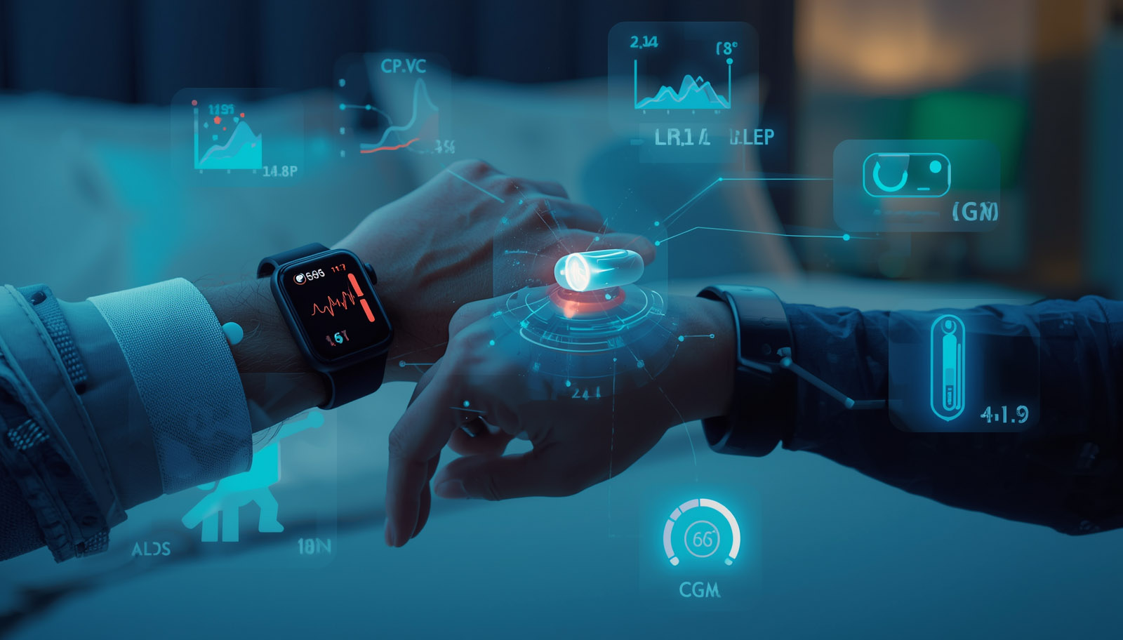 Wearable biomarker monitoring