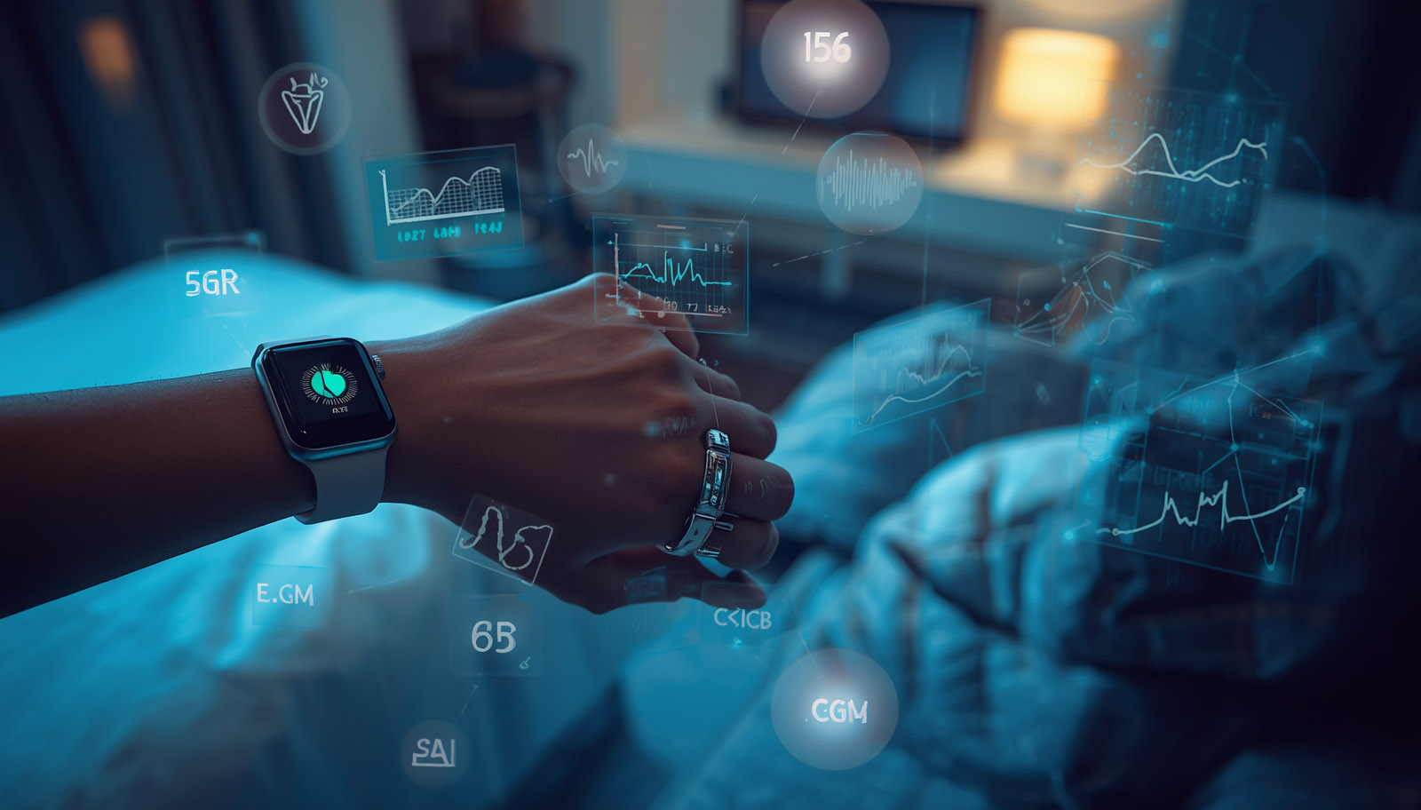 Wearable biomarker monitoring