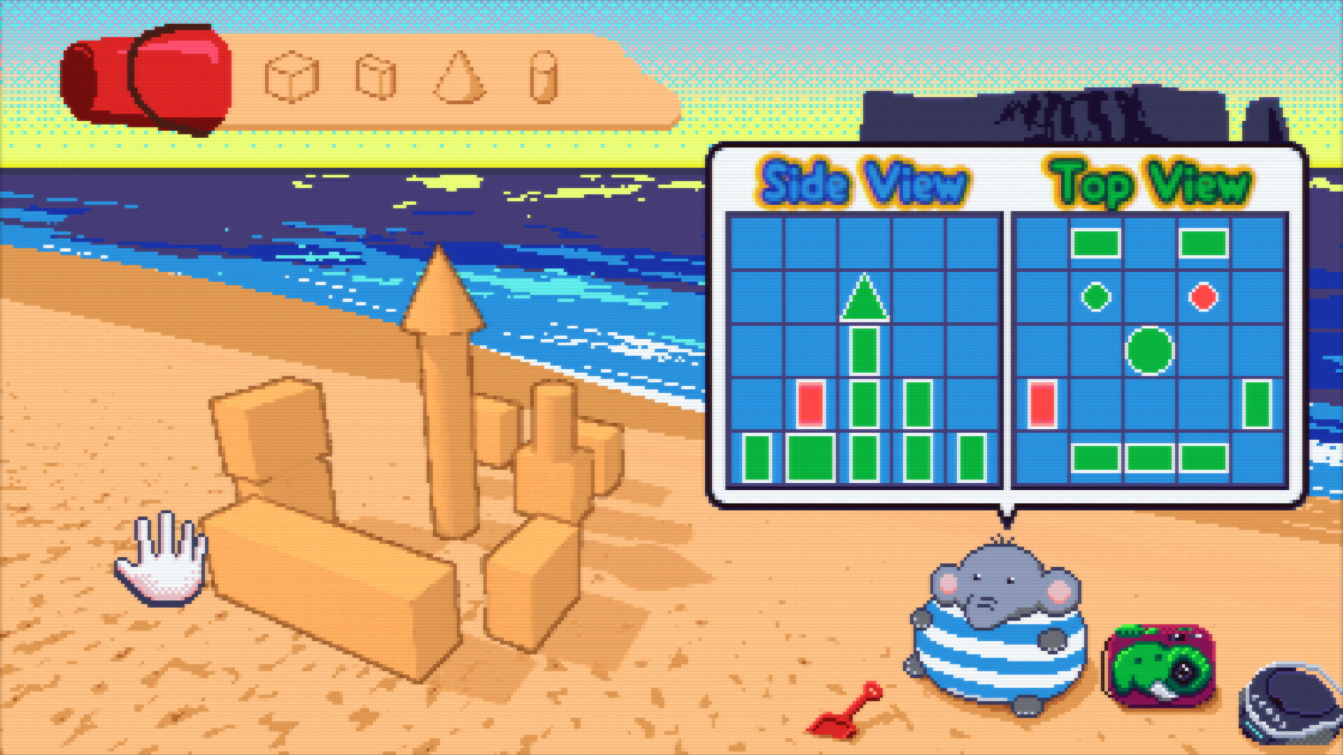 Elfie A Sand Plan