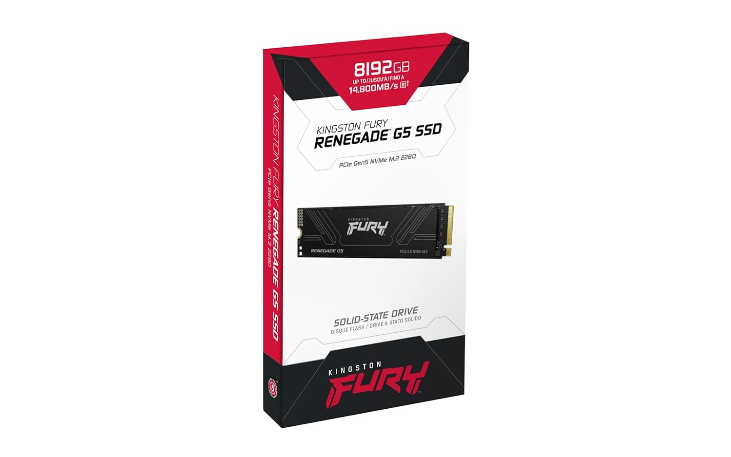 Kingston Fury Renegade G5 8TB NVMe SSD recenzija