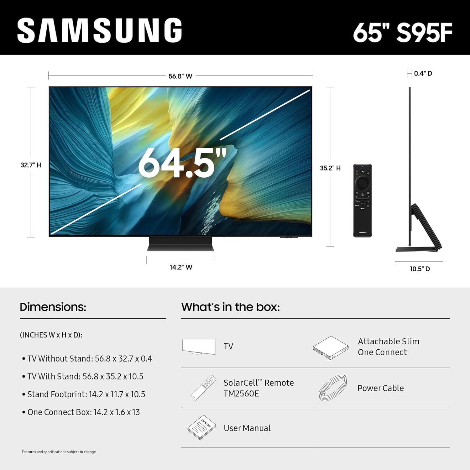 Samsung QE65S95F
