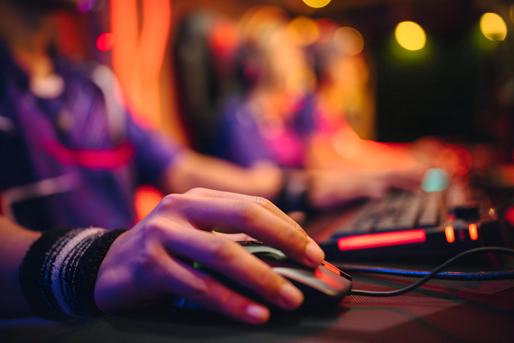 Gamer's thumb