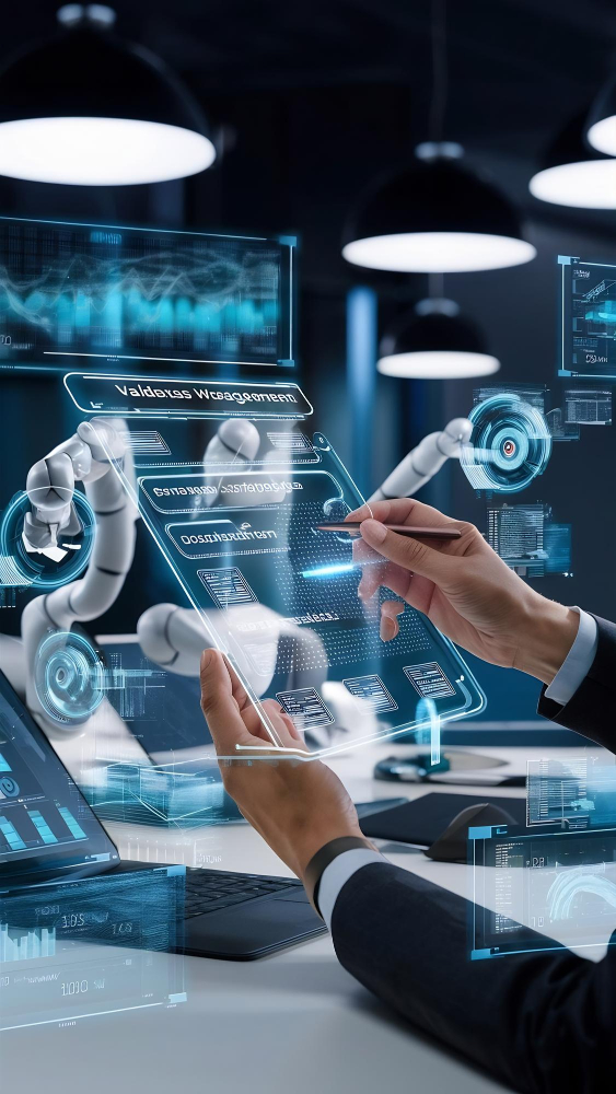 Artificial intelligence and robot management