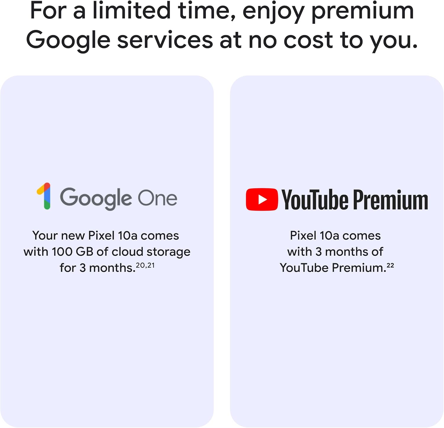 Google Pixel 10a