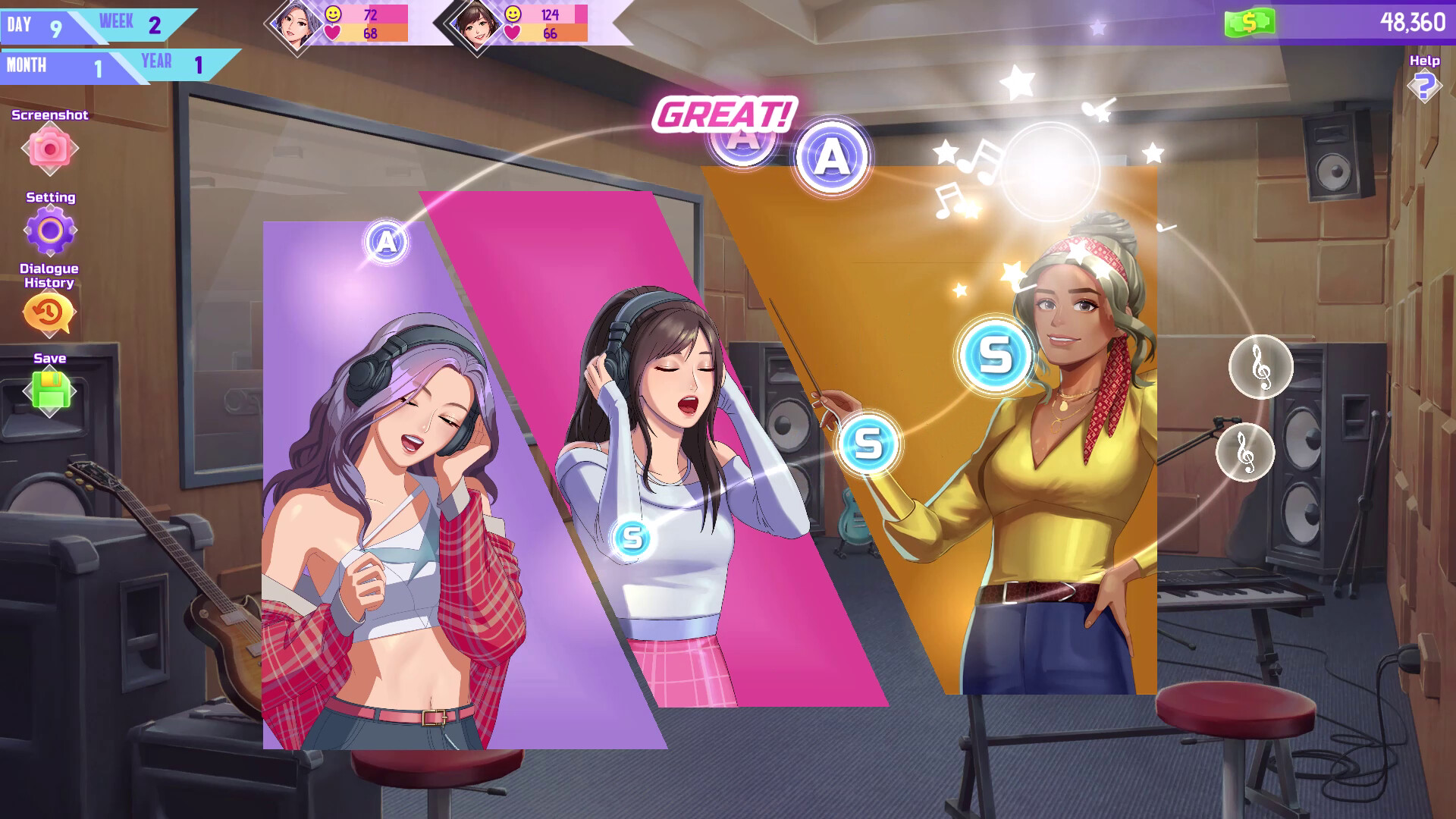 K-Pop Idol Stories: Road to Debut recenzija