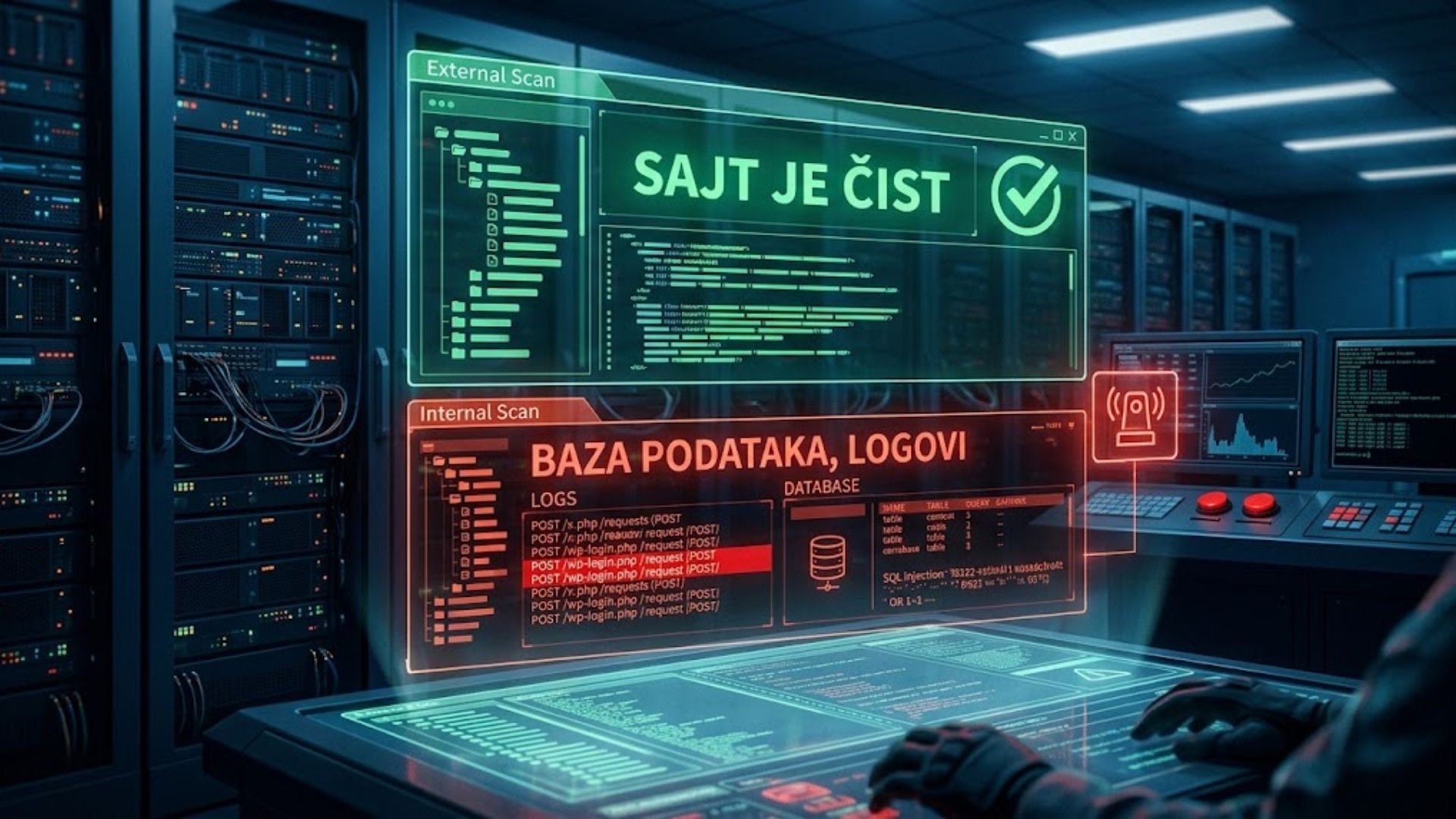 kompromitovan WordPress sajt