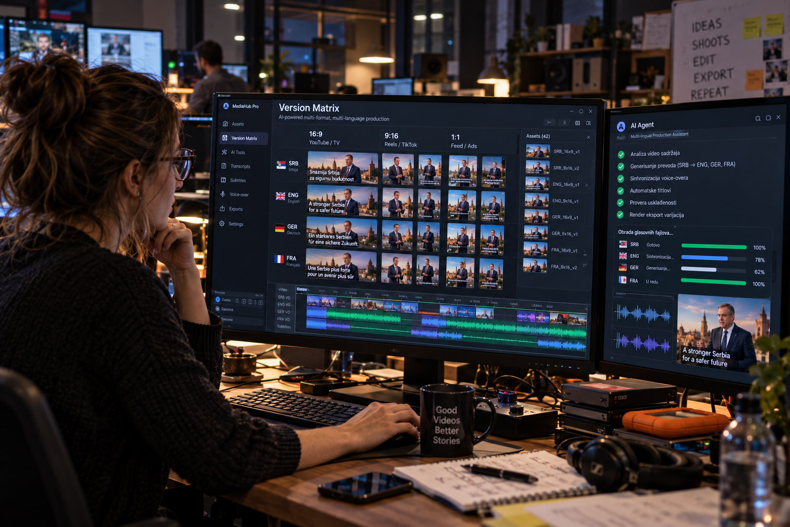 AI agenti u multimedijalnoj produkciji